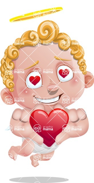 Cupid Cartoon Character - Inloved Cartoon Cupid